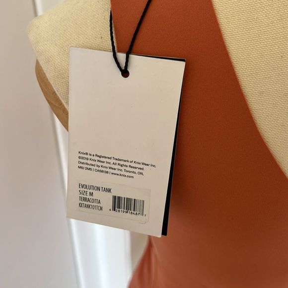 Knix Evolution Tank in Terracotta - Picture 6 of 7